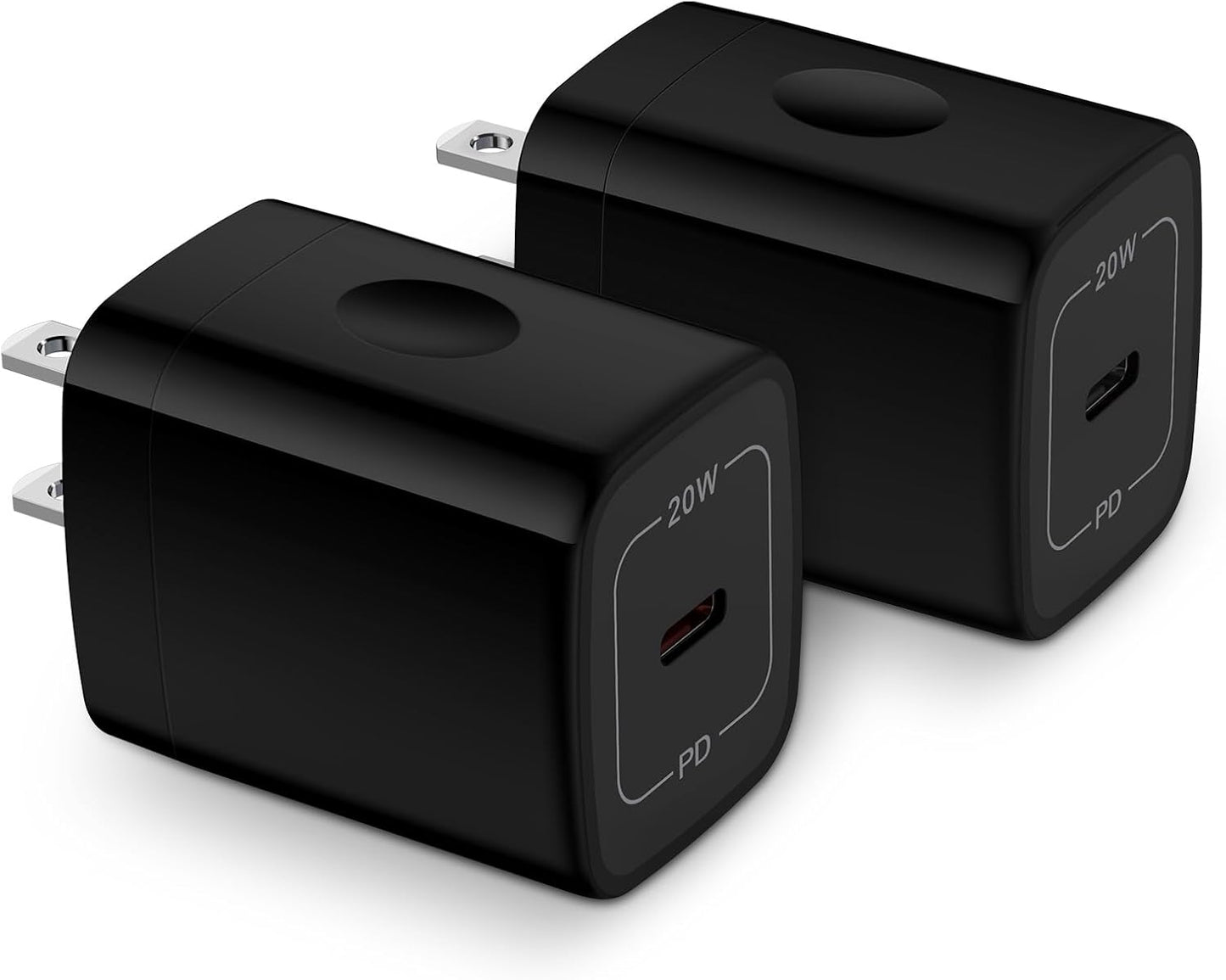 20W Samsung S25 Type-C Fast Charging Wall Charger for Galaxy and iPhone Devices, PD 3.0 USB-C Adapter