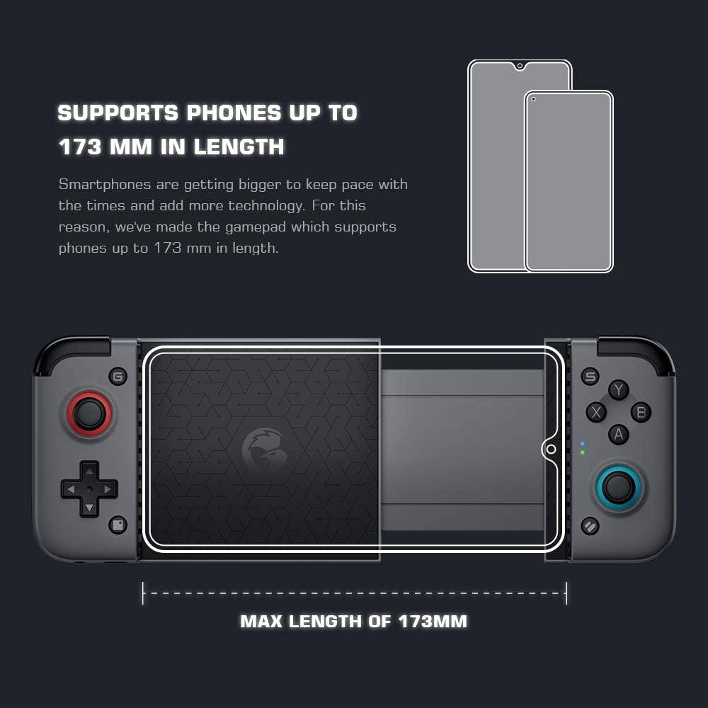 X2 Wireless Bluetooth Mobile Gaming Controller for Android and iOS - Compatible with Xbox Game Pass, Xcloud, Stadia, Vortex, and More