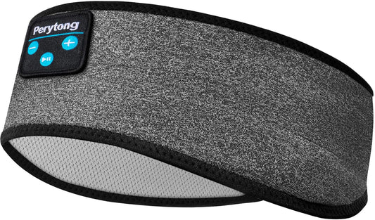 Bluetooth Sleep Headphones Headband - Soft Elastic Comfortable Headband, Gifts for Men, Women, Teenagers