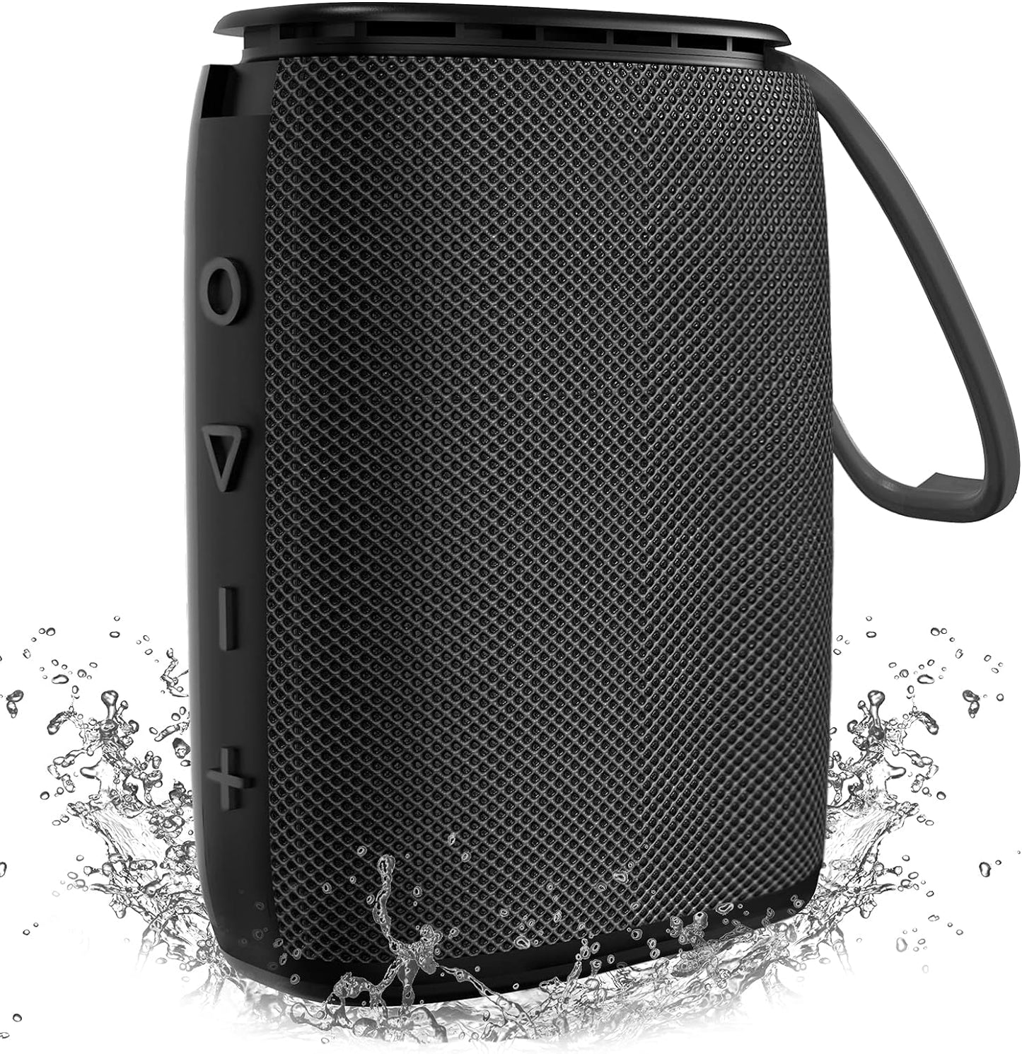 H3 Portable Wireless Bluetooth Speaker - Enhanced Bass HD Stereo Sound, IPX7 Waterproof, 15-Hour Playtime, USB-C Charging, Ideal for Showers, Outdoor Activities, and Travel with TWS Pairing