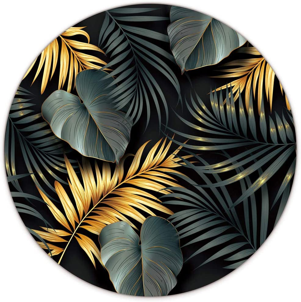 Round Marble Mouse Pad, 7.9 x 7.9 Inches, Portable & Washable Design for Laptop and Wireless Mouse - Ideal for Home, Office, and Travel Use