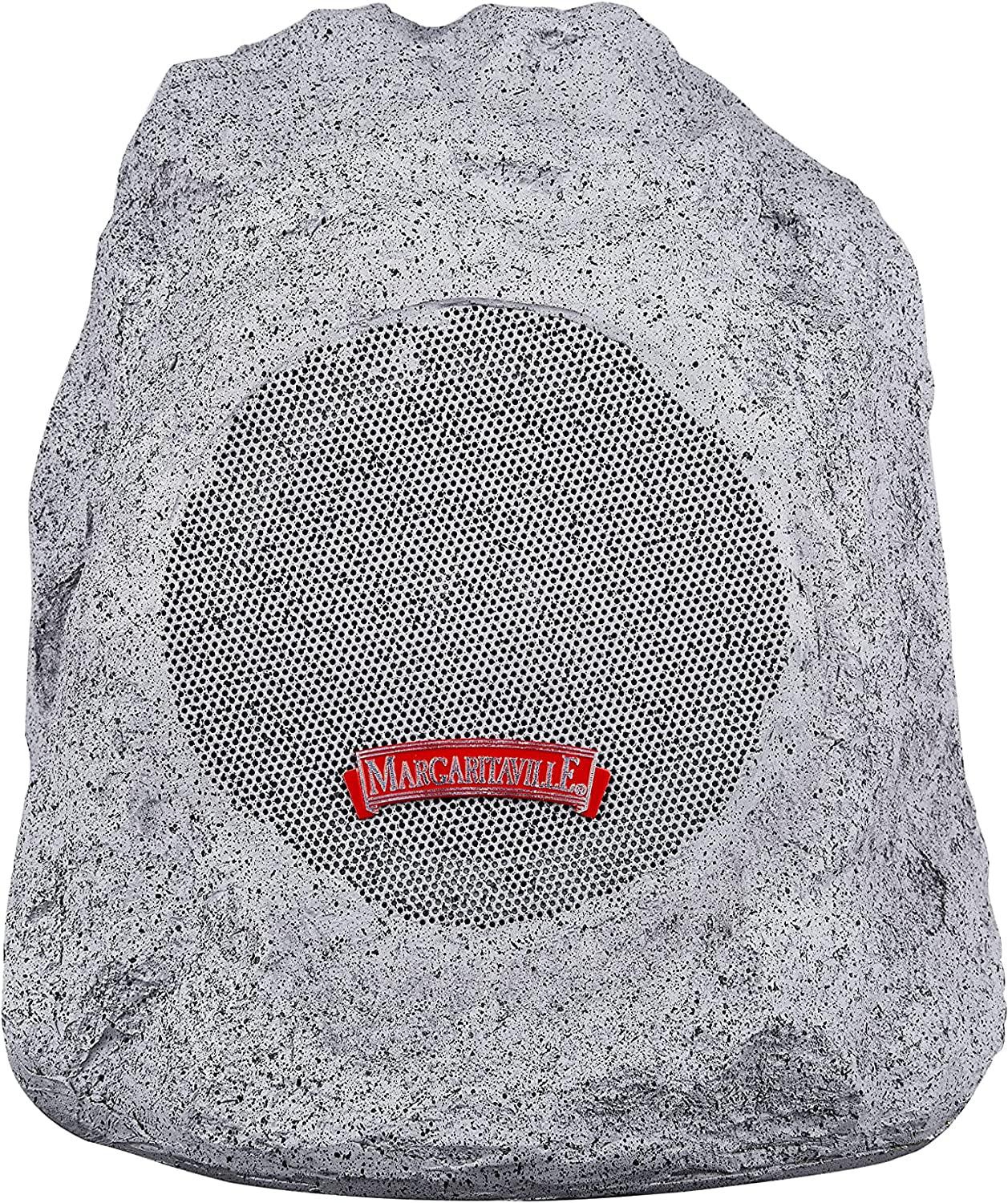 Margaritaville Outdoor Rock Bluetooth Wireless Speaker | Durable Bluetooth Speakers, Fantastic Yard or Patio Decor, IPX-4 Waterproof Rated, Granite Grey “On the Rock