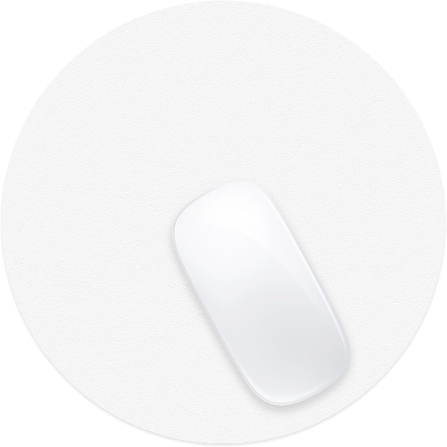 Round Marble Mouse Pad, 7.9 x 7.9 Inches, Portable & Washable Design for Laptop and Wireless Mouse - Ideal for Home, Office, and Travel Use