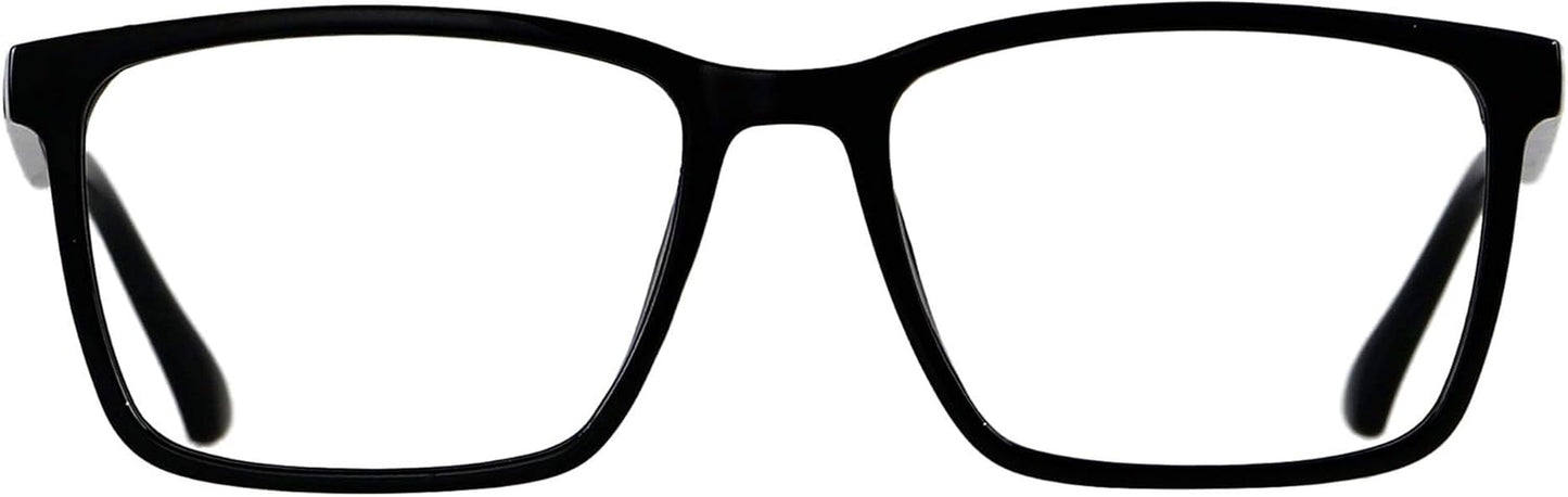 Blue Light Blocking Glasses for Men and Women - Large Frame Computer Filter, Lightweight Anti-Blue Ray AR002